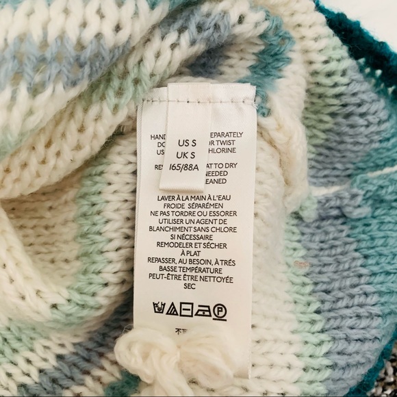 Anthropologie Ombre Cowl Neck Sweater Small - Picture 10 of 12